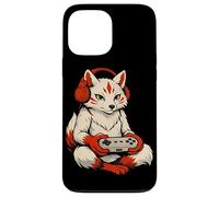 Carcasa para iPhone 13 Pro MAX Japonés Kitsune Gamer Anime Retro Videojuegos Ukiyo-e