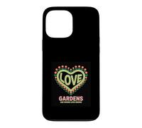 Carcasa para iPhone 13 Pro MAX Jardines Corazón Diseño Floral - El Amor Crece