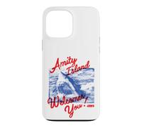 Carcasa para iPhone 13 Pro MAX Jaws Amity Island Welcomes You Front & Back