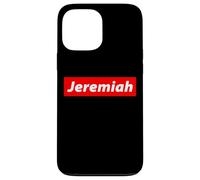 Carcasa para iPhone 13 Pro MAX Jeremiah Nombre 90's Streetwear Fashion para Hombres Llamado Jeremiah
