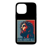 Carcasa para iPhone 13 Pro MAX Jesucristo Rey sobre Toda Fe Cristiana
