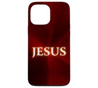 Carcasa para iPhone 13 Pro MAX Jesus: Christian Faith Glowing Name of Christ Resurrection