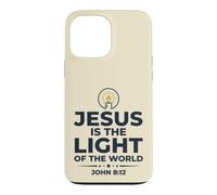 Carcasa para iPhone 13 Pro MAX Jesus Is The Light of The World Shirt John 8:12 Bible Verse