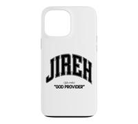 Carcasa para iPhone 13 Pro MAX Jirah God Provider Cristiano Hombres Mujeres niños aman a Dios & Jesús
