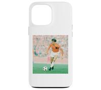 Carcasa para iPhone 13 Pro MAX Johan Cruyff En Acción Holanda Argentina Copa Mundial de Fútbol