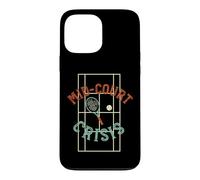 Carcasa para iPhone 13 Pro MAX Juego de Palabras de Tenis Crisis en la cancha