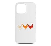 Carcasa para iPhone 13 Pro MAX Juguetes de Pollo para Coop Juguete de Pollo de Goma Traeger Pollo Rub