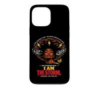 Carcasa para iPhone 13 Pro MAX Juneteenth She Whispered I Am The Storm Women's Black History