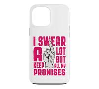Carcasa para iPhone 13 Pro MAX Juro Mucho, Pero cumplo Todas mis promesas