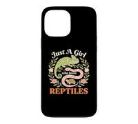 Carcasa para iPhone 13 Pro MAX Just A Girl Who Loves Reptiles T-Shirt