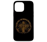 Carcasa para iPhone 13 Pro MAX Jusus The Way The Truth The Life Tshirt Cross Shirt