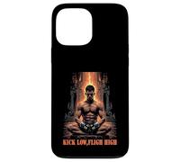 Carcasa para iPhone 13 Pro MAX Kick Low Flight High Muay Thai MMA Warrior