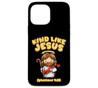 Carcasa para iPhone 13 Pro MAX Kind Like Jesus Efesians Versículo de la Biblia Cute Kid Christianity