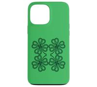 Carcasa para iPhone 13 Pro MAX Knot Clover Knotwork Viking Norse St Patrick's