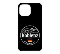 Carcasa para iPhone 13 Pro MAX Koblenz Alemania Ciudad Viaje Diseño Vintage