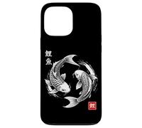 Carcasa para iPhone 13 Pro MAX Koi Fish Japonés Yin y Yang Harmony Balance