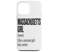 Carcasa para iPhone 13 Pro MAX La Chica De Massachusetts Es como Una Chica Normal Pero con