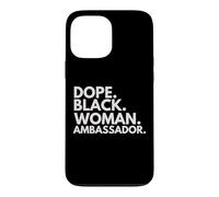 Carcasa para iPhone 13 Pro MAX La embajadora de la Mujer Negra empoderó el Mes de la Historia Negra