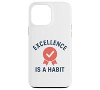 Carcasa para iPhone 13 Pro MAX La Excelencia es un hábito | Día Mundial de la Calidad | Regalo en el Lugar de Trabajo