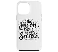 Carcasa para iPhone 13 Pro MAX La Luna Sabe Todos mis Secretos Vibes celestiales
