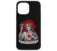 Carcasa para iPhone 13 Pro MAX La Muerte es derrotada Oscuro Cristiano Gótico Esqueleto Fe G