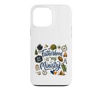 Carcasa para iPhone 13 Pro MAX La paternidad es mi Ministerio al Aire Libre papá Vida