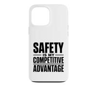 Carcasa para iPhone 13 Pro MAX La Seguridad es mi Ventaja competitiva | Regalo de Seguridad en el Lugar de Trabajo