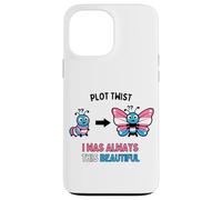 Carcasa para iPhone 13 Pro MAX La Trama con Giro Siempre fue Este Hermoso Orgullo Trans