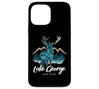 Carcasa para iPhone 13 Pro MAX Lake George New York USA Elk Mountains - Recuerdo novedoso