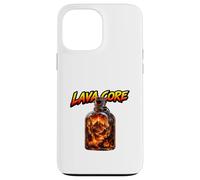 Carcasa para iPhone 13 Pro MAX Lava Core Volcán Fuego Fantasía Energía Mundo