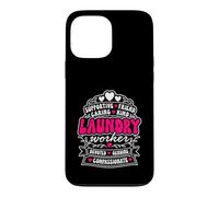Carcasa para iPhone 13 Pro MAX Lavandería Servicio de Limpieza Personal Trabajador de lavandería