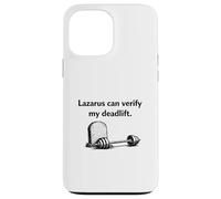 Carcasa para iPhone 13 Pro MAX Lázaro Verificar Irónico Levantamiento Fe Jesús