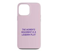 Carcasa para iPhone 13 Pro MAX Lesbian Plot Vintage 70s Feminist tee Lavender Menace Histor