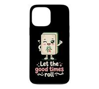 Carcasa para iPhone 13 Pro MAX Let The Good Times Roll Mahjong Player Tile Game Estrategia