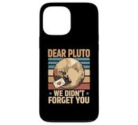 Carcasa para iPhone 13 Pro MAX Letra con Forma de corazón Vintage de Dear Pluto We Didn'T Forget You