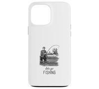 Carcasa para iPhone 13 Pro MAX Let's Go Fishing (Declaración de Pescador) (gráfico Vintage)