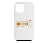 Carcasa para iPhone 13 Pro MAX Level 05 Complete Vintage 05 Years 5th Wedding Anniversary