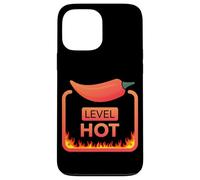 Carcasa para iPhone 13 Pro MAX Level Hot Picante Chili Pepper Workout Lifting Gym Foodie