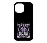 Carcasa para iPhone 13 Pro MAX Lewy Body Dementia Awareness My Hero - Cinta Morada