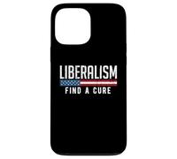Carcasa para iPhone 13 Pro MAX Liberalismo Encuentra una Cura Divertido Meme Político Humor Gráfico