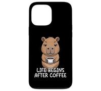 Carcasa para iPhone 13 Pro MAX Life Begins After Coffee
