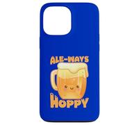 Carcasa para iPhone 13 Pro MAX Lindo Amante de la Cerveza Cerveza Siempre Hoppy Juego de Palabras Humor