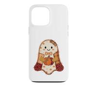 Carcasa para iPhone 13 Pro MAX Lindo Patchwork Fantasma Calabaza otoño Halloween