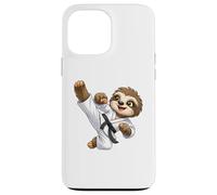 Carcasa para iPhone 13 Pro MAX Lindo Perezoso Karate Kid Artes Marciales