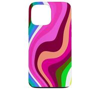 Carcasa para iPhone 13 Pro MAX Liquid Swirl Retro 60s 70s Aesthetic Indie Hippie Funky