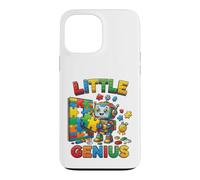 Carcasa para iPhone 13 Pro MAX Little Genius Robot Puzzle Builder, diseño Infantil