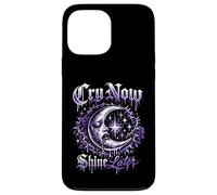 Carcasa para iPhone 13 Pro MAX Llora Ahora Brilla más Tarde Diseño gótico EMO