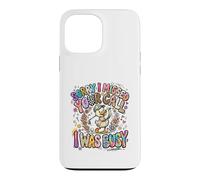 Carcasa para iPhone 13 Pro MAX Lo Siento, perdí tu Llamada Estaba Ocupado Golfing Duck