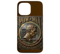 Carcasa para iPhone 13 Pro MAX Logotipo de latón Pow MIA