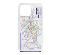 Carcasa para iPhone 13 Pro MAX Londres Reino Unido Metro Train Railway - Souvenir Ruta Mapa Europa